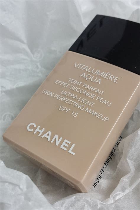 chanel vitalumiere aqua podkład|vitalumiere aqua medium shade.